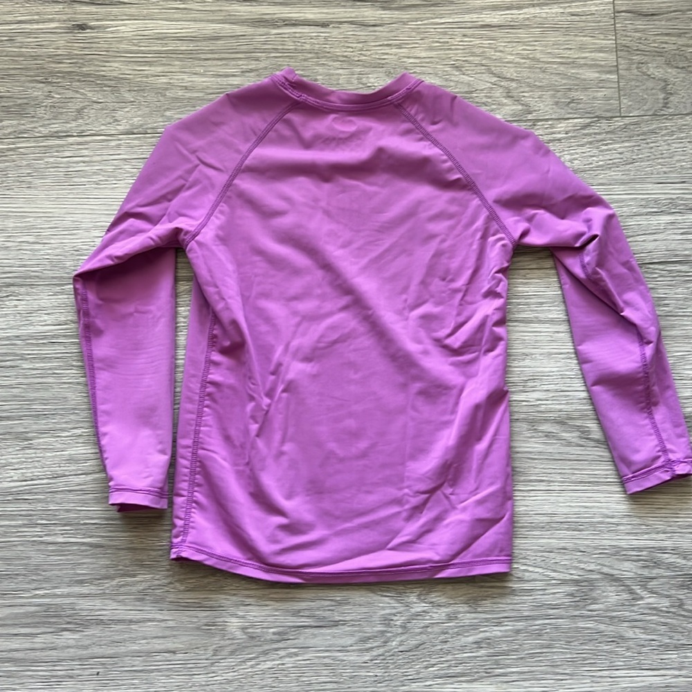 Purple Kids Swim Rashguard - Picture 3 of 4